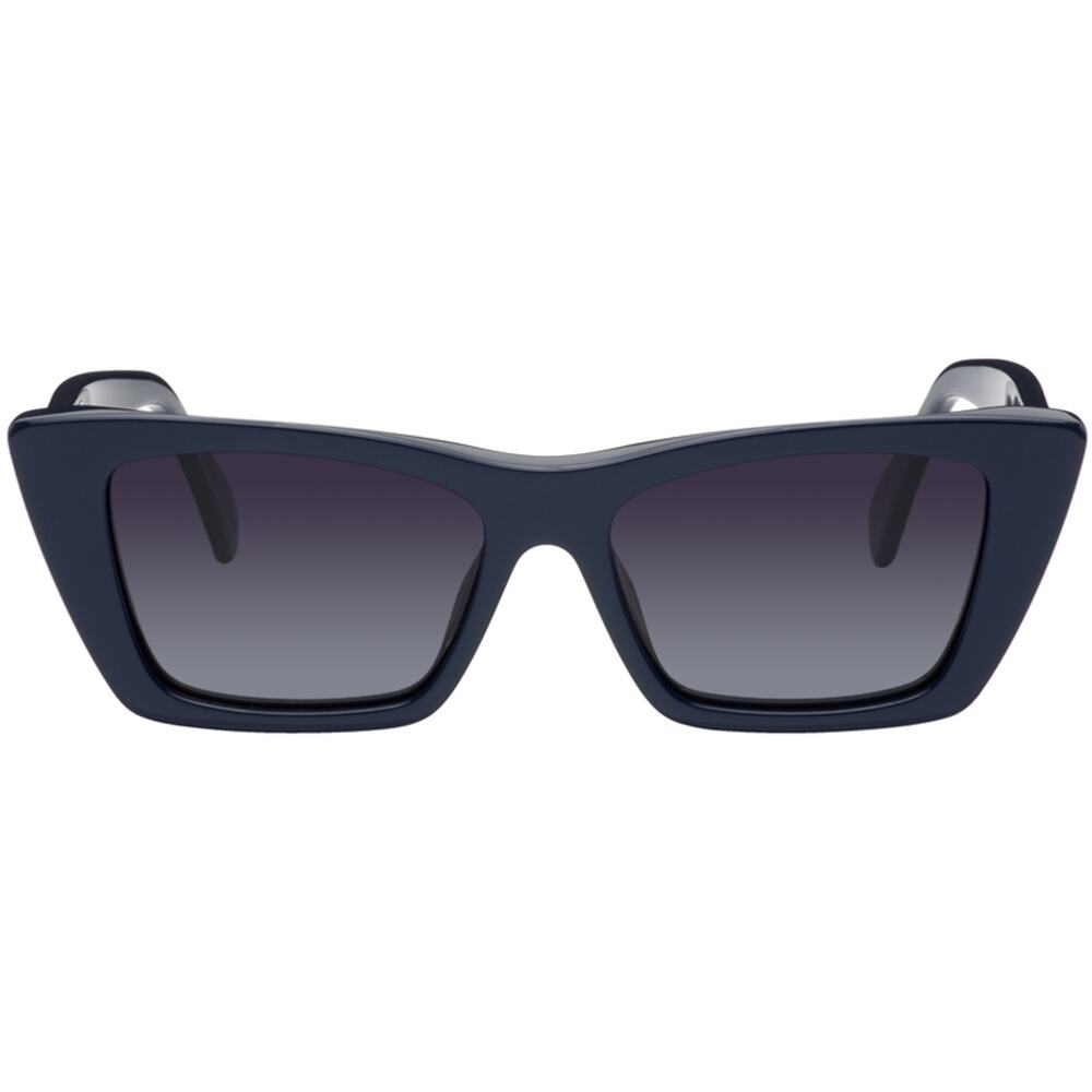 Anine Bing Black Cat-Eye Sunglasses